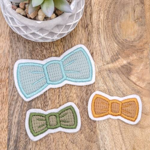 Patch/Applikation/Aufnäher/Bügelbild - Schleife, Schleifchen, Fliege