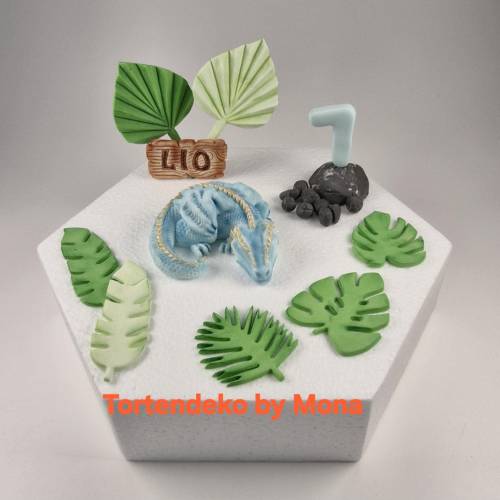 Fondantfiguren Tortendeko Tortentopper Geburtstag Fondant  Figuren Drachen Mittelalter