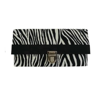 Geldbörse Portemonnaie Zebra Schwarz Weiß - Miss Manny Maxi