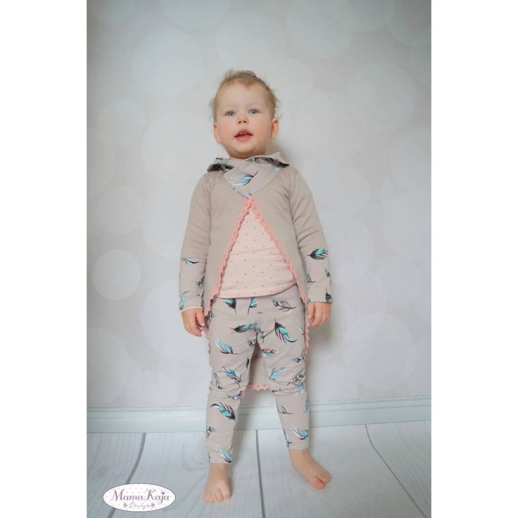 SCHNITTMUSTER Kinderjacke, Strickjacke Nähanleitung und Schnittmuster Bild 10