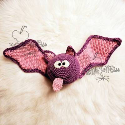 Die Bäht! Häkelanleitung für eine freche Fledermaus