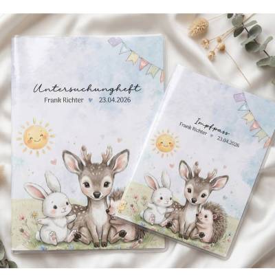 Schutzhülle für U-Heft l Impfpass l SET l  0920