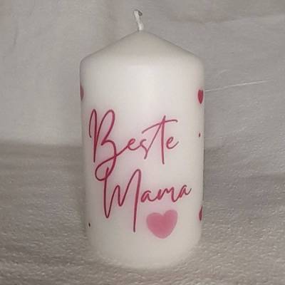 Kleine Kerze "Beste Mama"