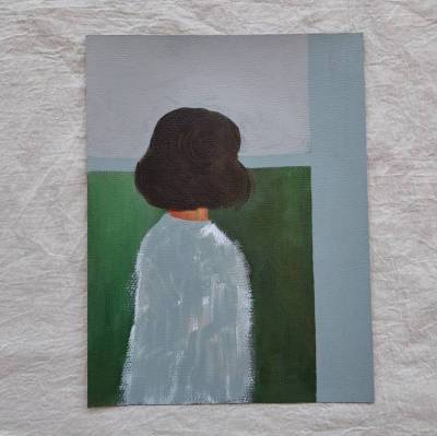 "Hope" Acrylbild Wandgestaltung