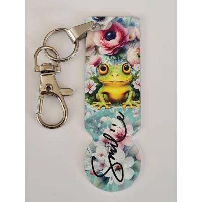 Metallwagenchip Frosch smile