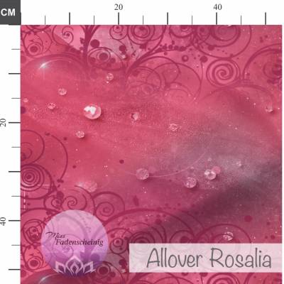 Allover Jersey „Rosalia“ - Eigenproduktion (Überbreite)