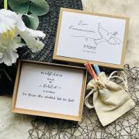 Personalisiertes Geldgeschenk zur Kommunion | Geschenk zur Erstkommunion | Geld Geschenkbox mit Namen
