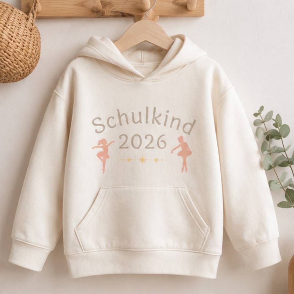 Plotterdatei Schulkind 2026 Ballett – Tänzerinnen & Sterne für Schultüte & Shirt SVG PNG Bild 5