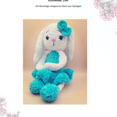 *PDF Anleitung DE* Amigurumi Hase Lola | Häkelfigur | Häkeltier | Geschenk | DIY