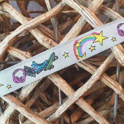 Webband Teens grau 15mm
