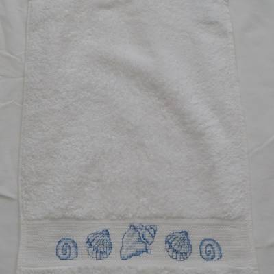 Gästehandtuch Muscheln 