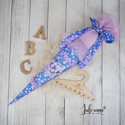 Schultüte Stoff Schmetterling passend zu Step by Step Butterfly Maja l 70cm 85cm   *personalisierbar und mit Kisseninlet