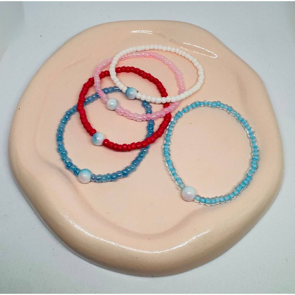 Handgemachtes Perlenarmband für Kinder & Jugendliche – Buntes Freundschaftsarmband für den Sommer Bild 1
