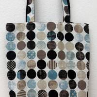 Shopper Tasche „Dots“ | Stofftasche | Einkaufstasche & Projekttasche | handgemacht