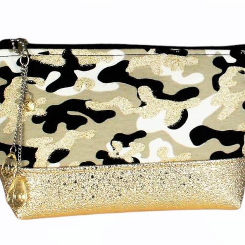 Kosmetiktasche CAMOUFLAGE, Schminktasche, Minibag, Camouflagetasche