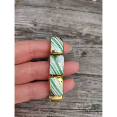 art Deco Porzellan Armband, gebraucht, ArtDeco, Antik