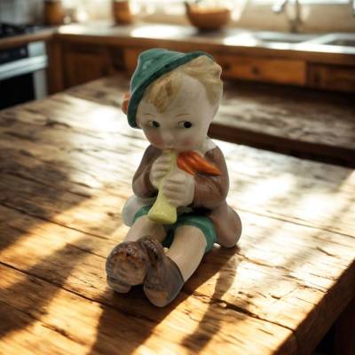 Seltene Goebel Hummel Figur Brezelbube KF 29/0 TMK-1 Kronenmarke – Rarität mit Souvenir-Stempel Reit i. Winkl