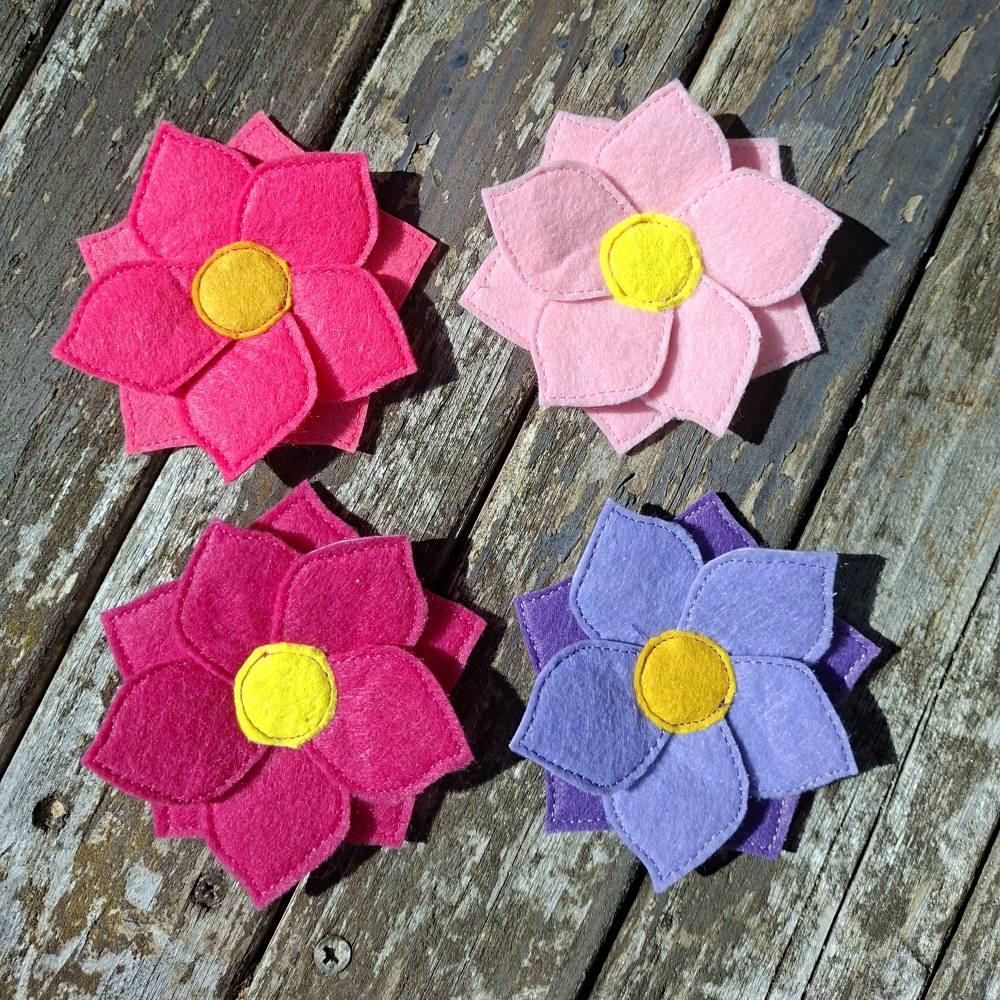 Stickdatei Deko Blume Bild 3