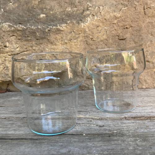 2er Set Teegläser für DDR Teegläser Jenaer Glas 70er 80er Jahre