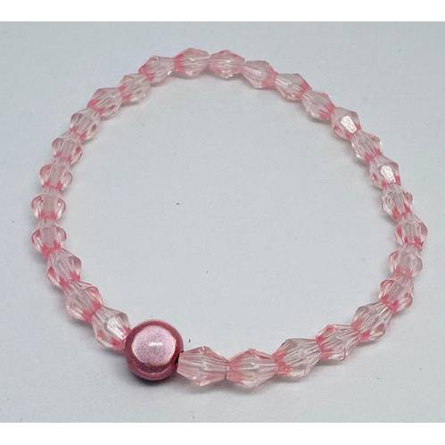 Buntes Perlenarmband Damen Mädchen – Boho Y2K Kawaii Schmuck aus Glasperlen, elastisch & handgemacht Bild 2