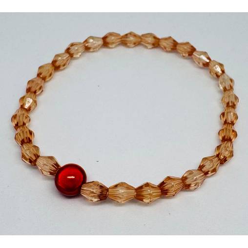 Buntes Perlenarmband Damen Mädchen – Boho Y2K Kawaii Schmuck aus Glasperlen, elastisch & handgemacht Bild 3
