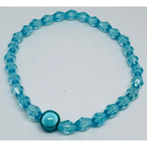 Buntes Perlenarmband Damen Mädchen – Boho Y2K Kawaii Schmuck aus Glasperlen, elastisch & handgemacht Bild 5
