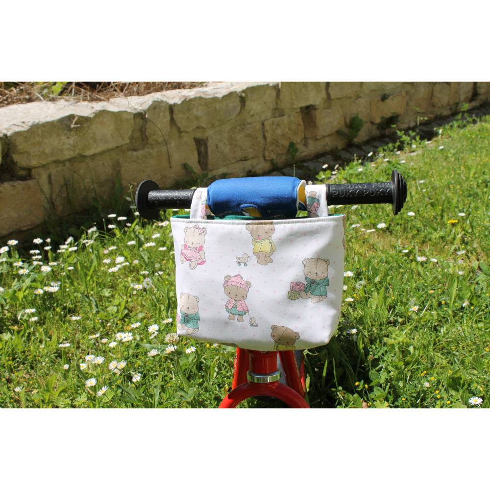 Lenkertasche fr Laufrad / Kinderrad / Roller "Teddy"