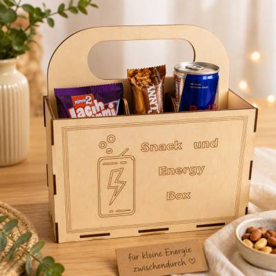 Snack & Energy Box – die perfekte Geschenkidee