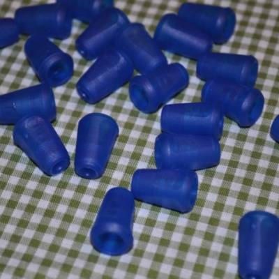 Kordelstopper Kordelende blau