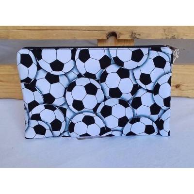 Mäppchen aus Baumwollstoff „Football Fever“, Beauty-Bag
