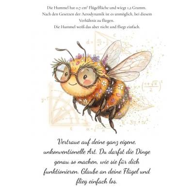 Poster "Vertrauen in dich" – Hildegard Hummel Wandbild, Inneres Kind Impuls, DIN A3 (Digitaler Download)