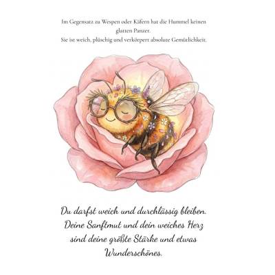 Poster "Weichheit zulassen" – Hildegard Hummel Wandbild, Inneres Kind Impuls, DIN A3 (Digitaler Download)