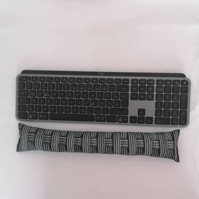 Handgelenkstütze - Tastaturkissen aus 100% Baumwolle mit hochwertiger Füllwatte & waschbar