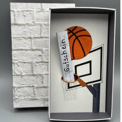 Geschenkbox Basketball - Geschenkidee für Basketballfans und Sportbegeisterte