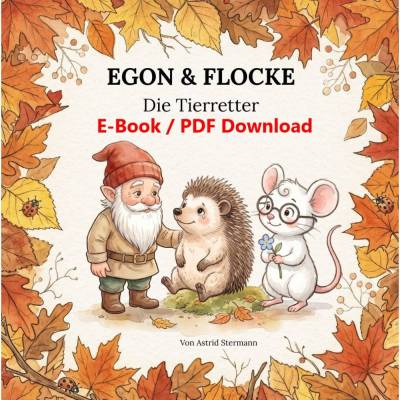 E-Book (PDF): Egon & Flocke – Die Tierretter (Band 5) | Heilsames Märchen für das innere Kind