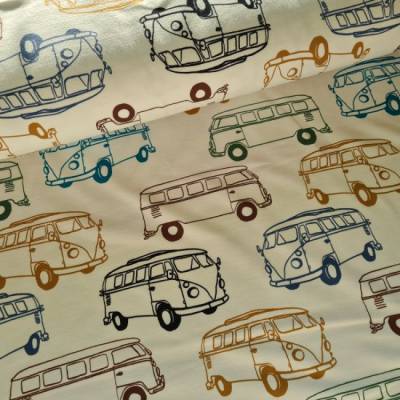 French Terry Bus Creme