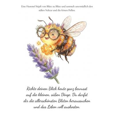 Poster "Blick für das Gute" – Hildegard Hummel Wandbild, Inneres Kind Impuls, DIN A3 (Digitaler Download)