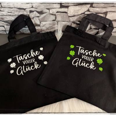 Stofftasche als Geschenkverpackung mit Wunschmotiv – ca. 22 x 26 cm
