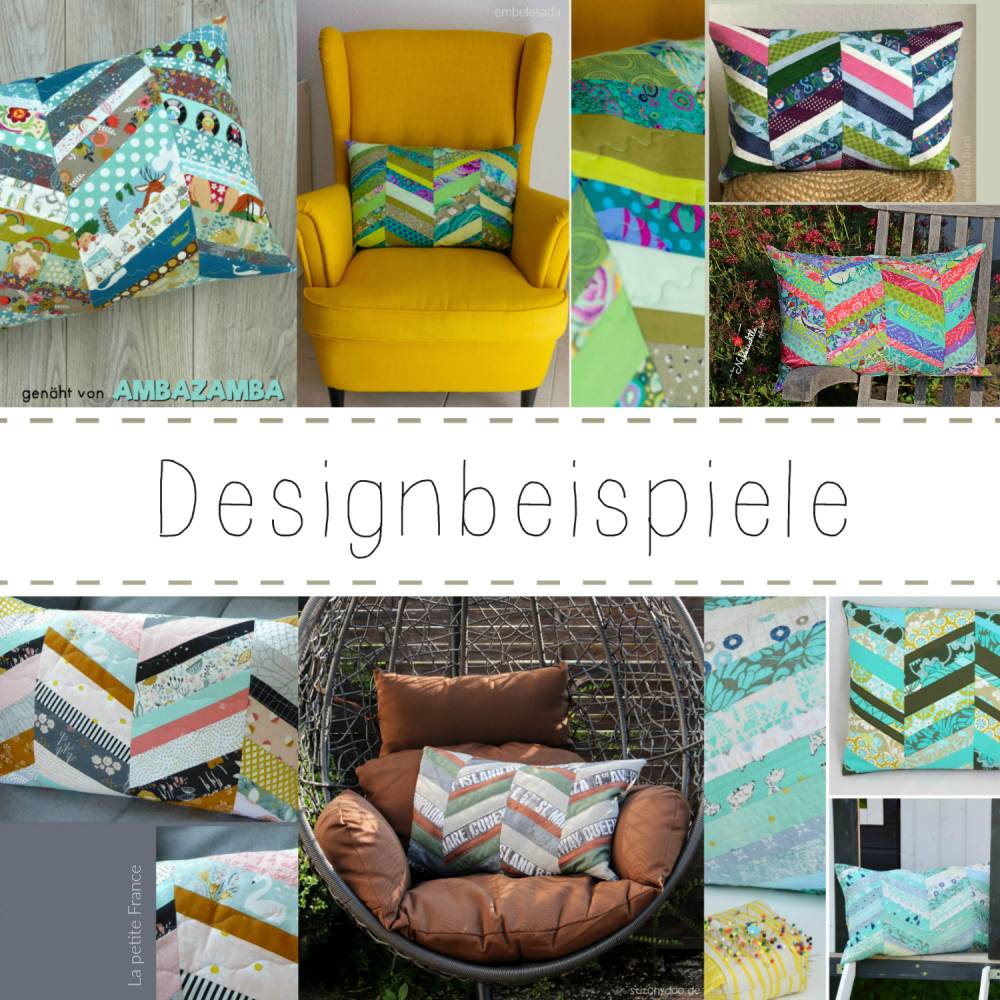 Herringbone-Kissen Nähanleitung Bild 3