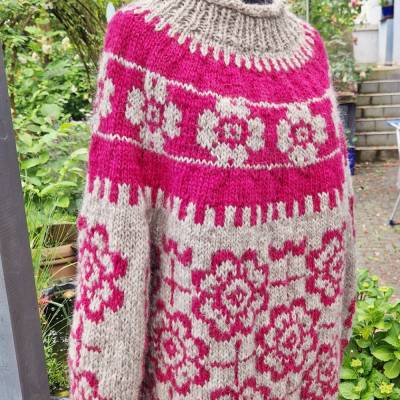 Pullover aus Islandwolle ***Norweger**plussize bis XXL