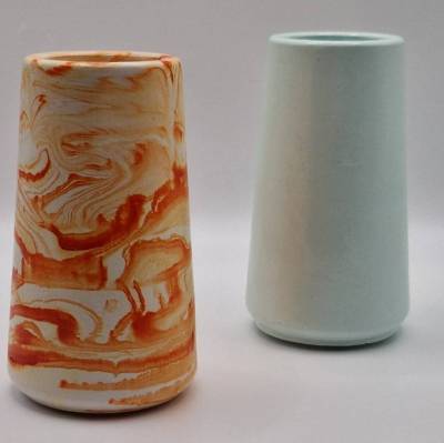 Mini-Vasen Set aus Raysin 200 – Handgefertigte Scandi-Deko, Unikat & Wasserdicht