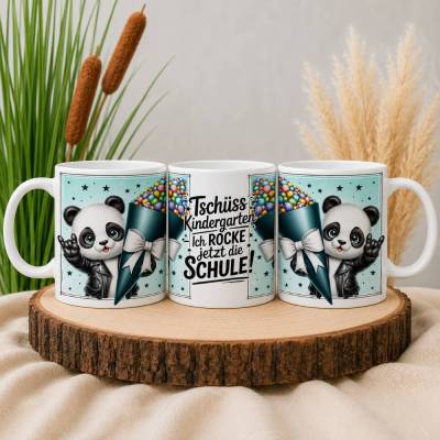 Tasse Keramik 330 ml - Kaffeetasse & Teetasse Kakao | Einschulung Schulanfang Geschenk