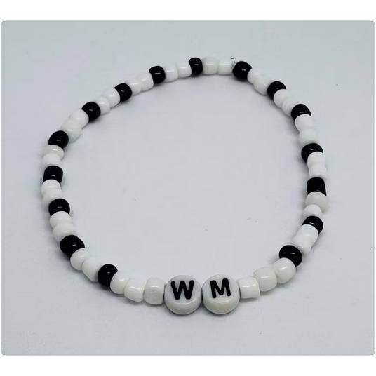 Deutschland Fan-Armband – Handgemachtes Perlenarmband in Schwarz Rot Gold – Germany, Deutschland oder WM Bild 4