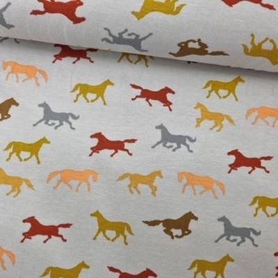 Jersey Horses by Poppy  hellgrau