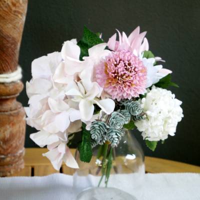 Blumenstrauß Dahlie Kunstblumenstrauß