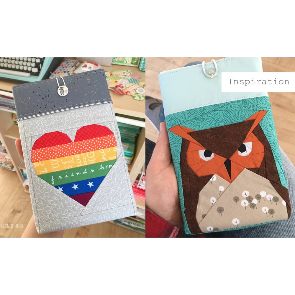 Buchtasche Nähanleitung Bild 8