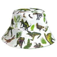 Wendbarer Kinder Sommerhut Bucket Hat *Dinos* – Sonnenschutz aus Baumwolle