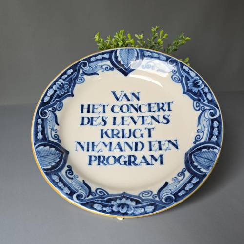 Antiker Wandteller - Delft - Makkum