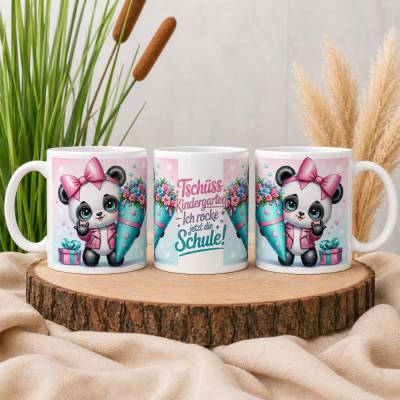 Tasse Keramik 330 ml - Kaffeetasse & Teetasse Kakao | Einschulung Schulanfang Geschenk