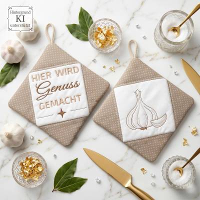 Stickdateien Feuer & Genuss – 29 Grillmotive, ITH Topflappen, ab 10x10 Rahmen, 58 Dateien